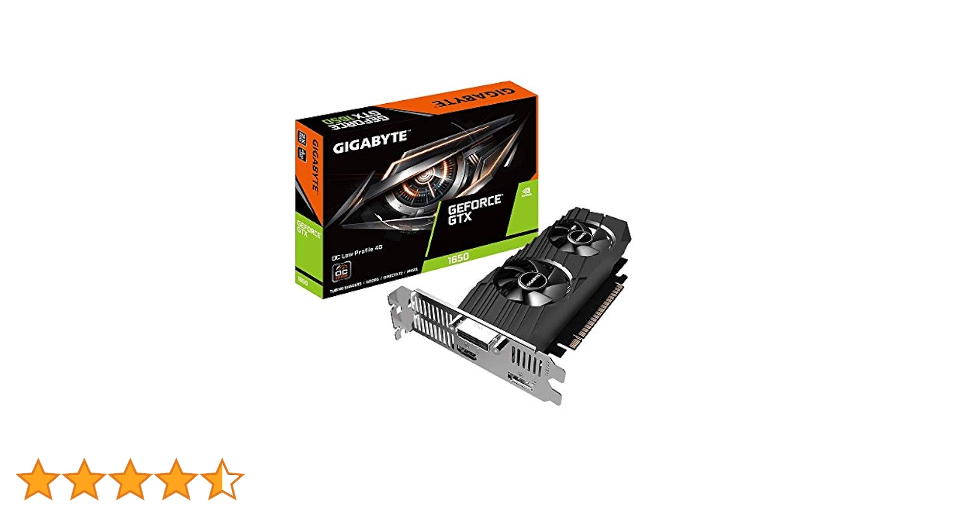 Amazon | Gigabyte (ギガバイト) GeForce GTX 1650 OC ロー